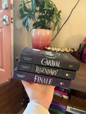 Caraval Trilogy - Black and Purple Paperback Set